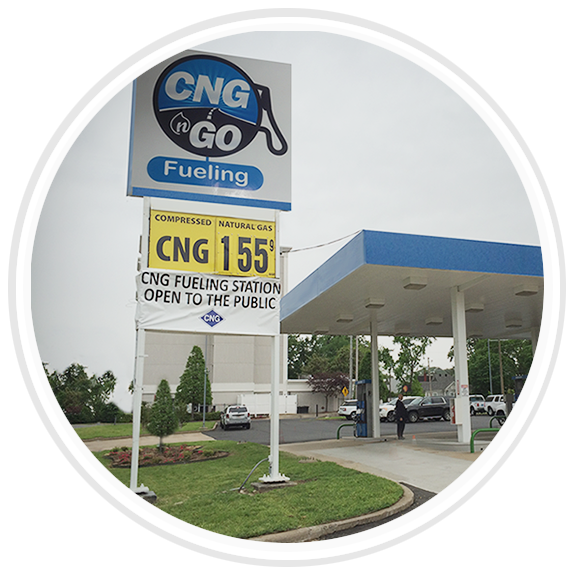 Constructed CNG Fueling Station